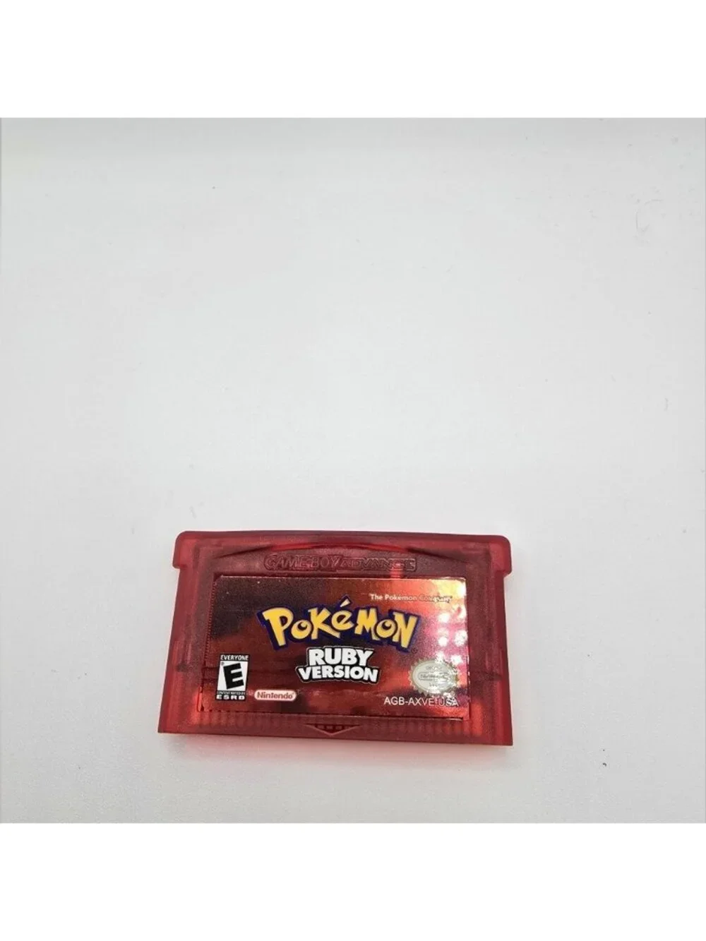 Pokémon Gameboy Advance Game Ruby Version - Reproduction